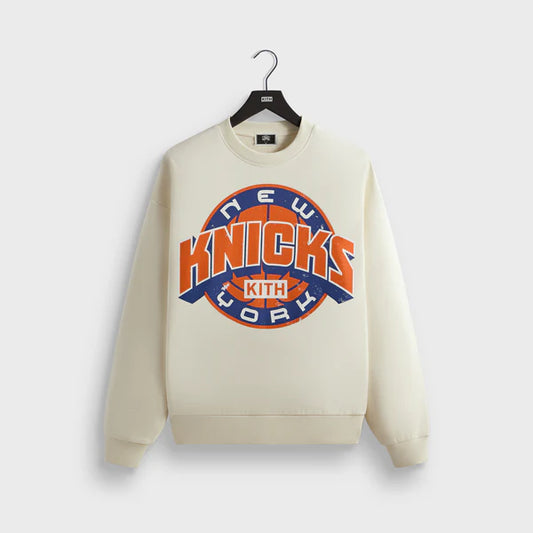 Kith for the New York Knicks Showtime Vintage Nelson Crewneck