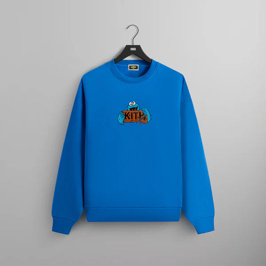 Kith for Sesame Street Cookie Monster Nelson Crewneck