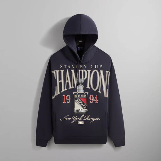 Kith for the New York Rangers Champions Nelson Hoodie
