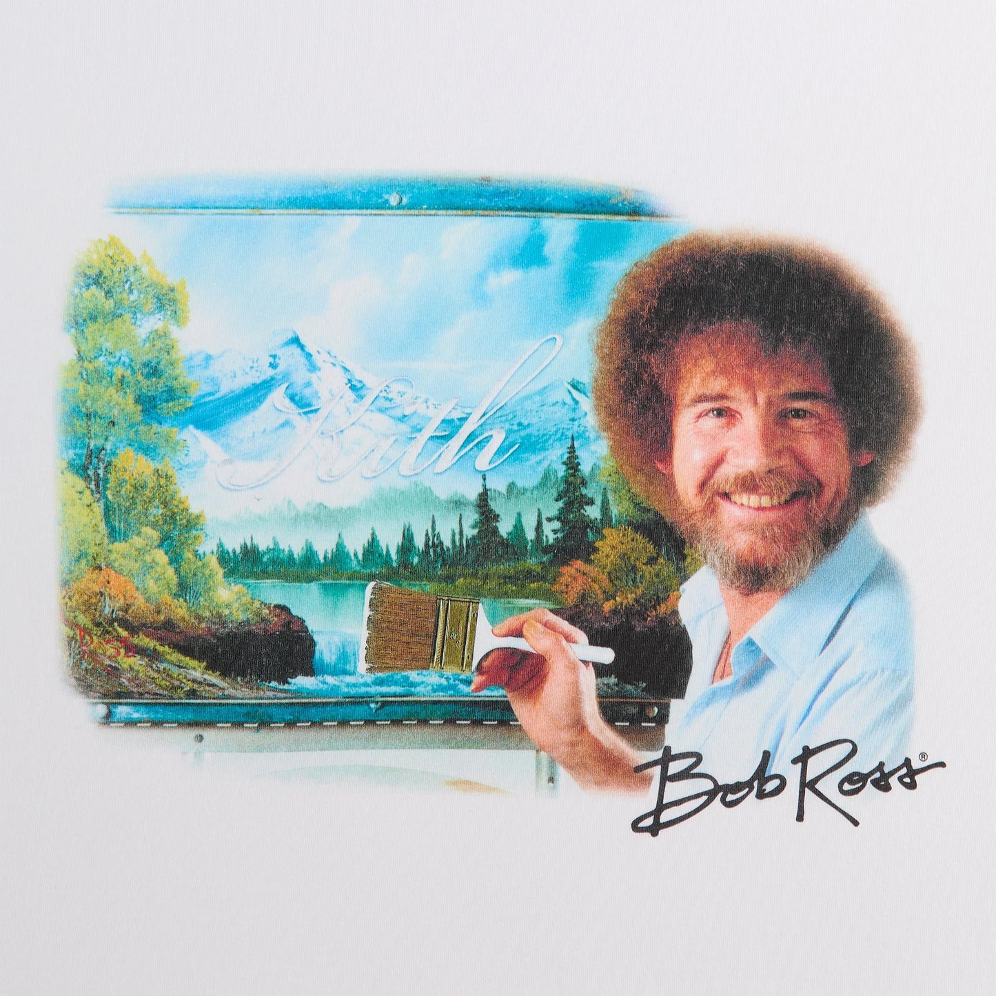 Kith for Bob Ross Portrait Tee