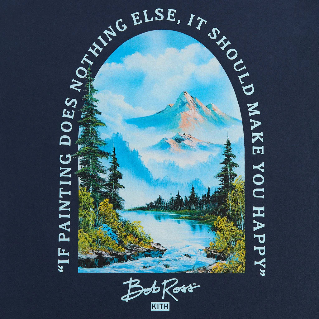 Kith for Bob Ross Purpose Tee