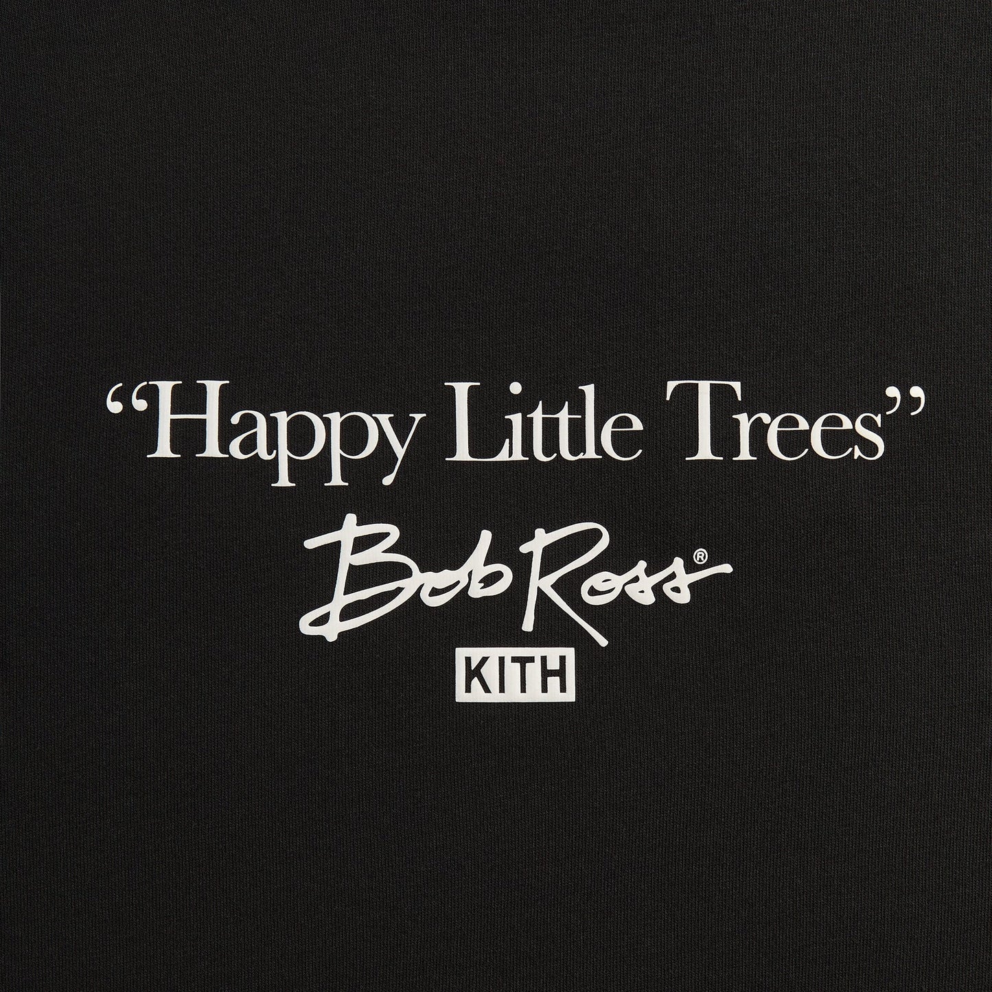 Kith for Bob Ross Happy Trees Quote Tee