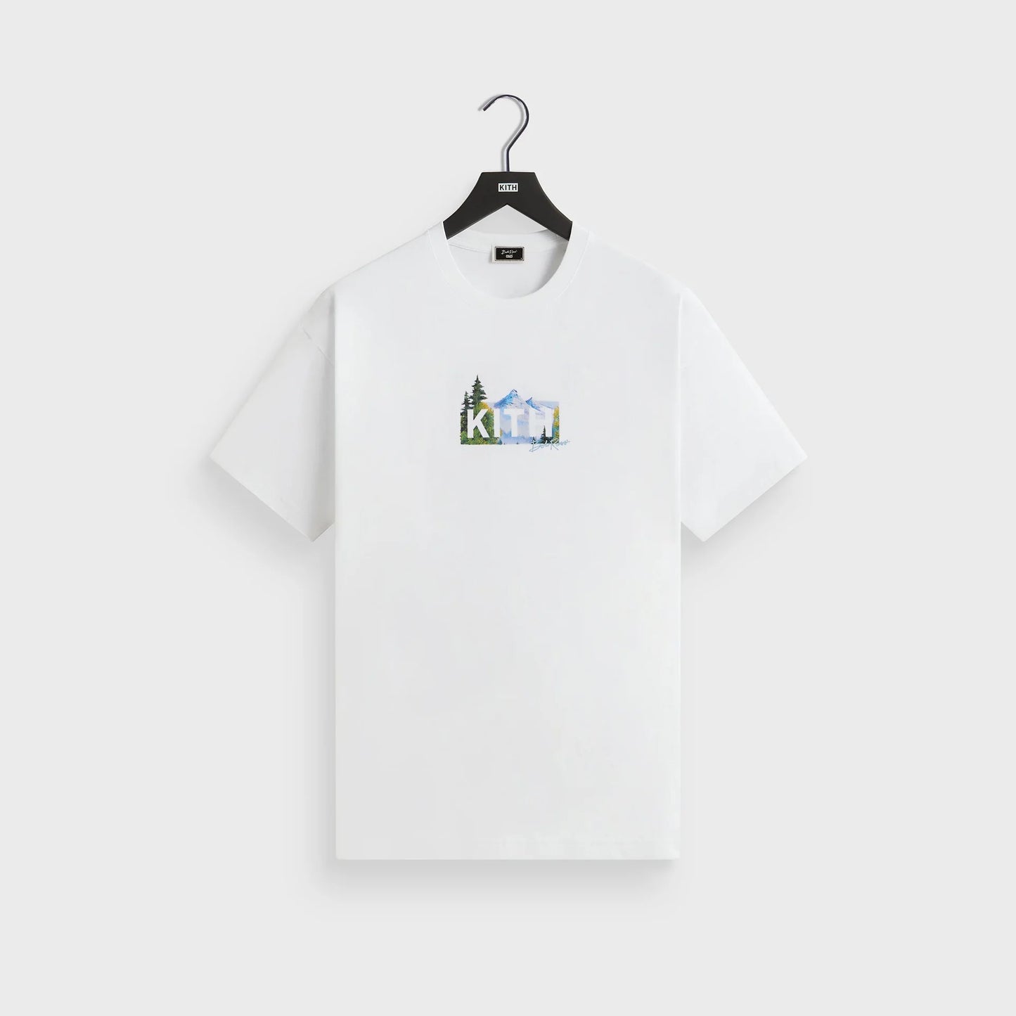 Kith for Bob Ross Mountain Classic Logo Tee