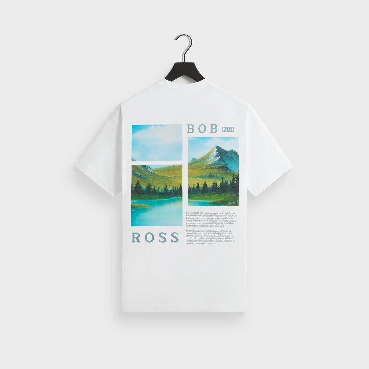 Kith for Bob Ross Artist Bio Vintage Pocket Tee
