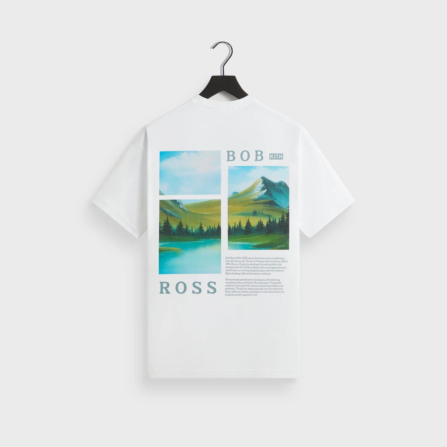 Kith for Bob Ross Artist Bio Vintage Pocket Tee