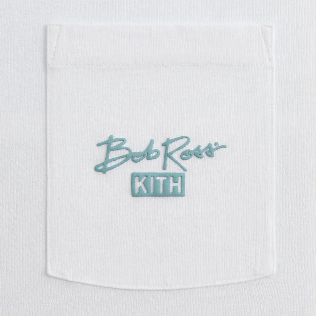Kith for Bob Ross Artist Bio Vintage Pocket Tee