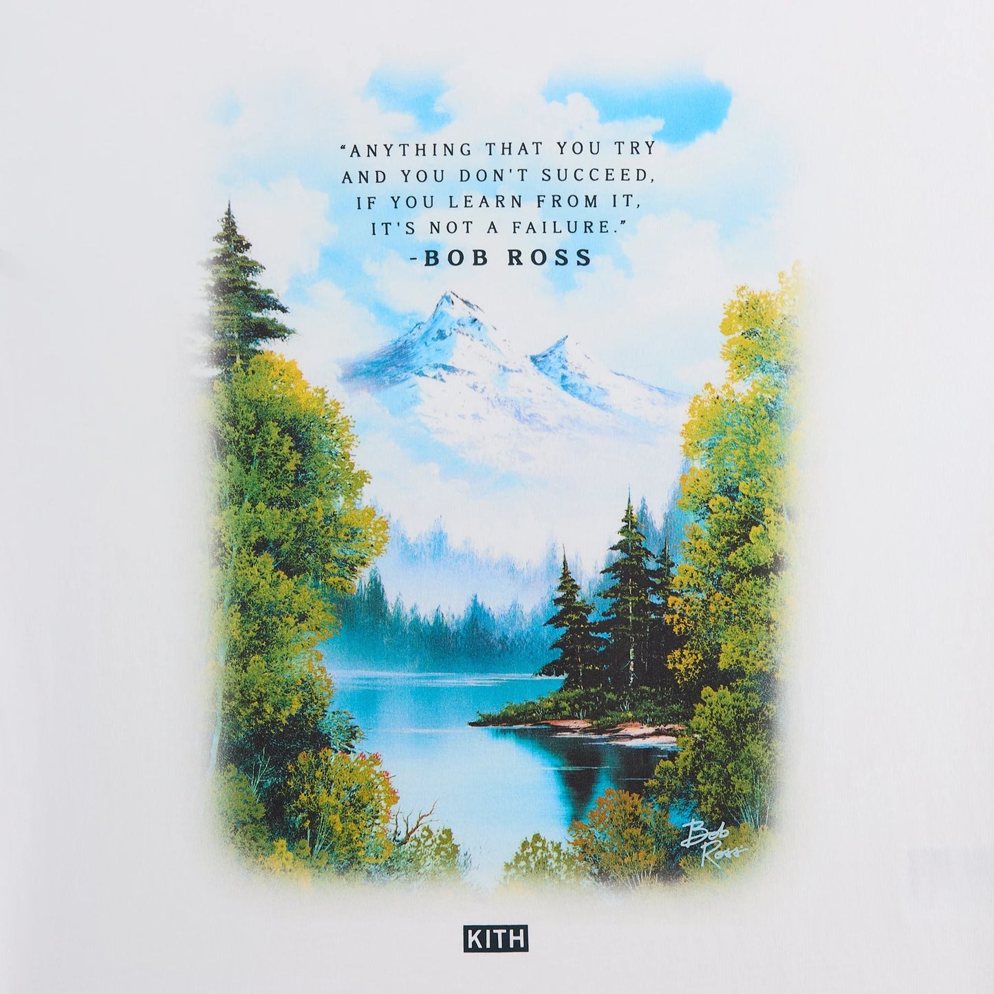 Kith for Bob Ross Inspiration Vintage Tee