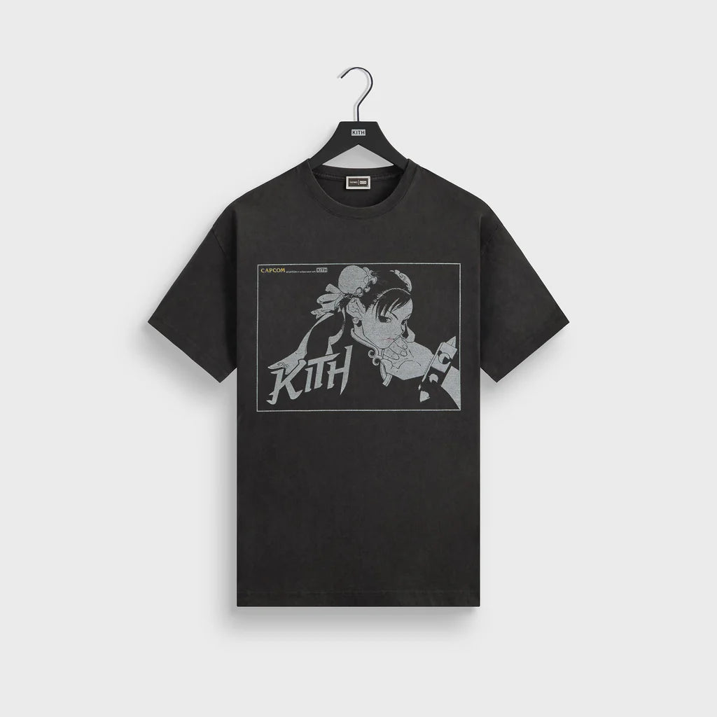 Capcom | Kith Chun Li Vintage Tee - Black