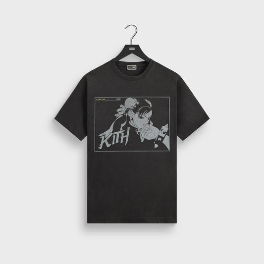Capcom | Kith Chun Li Vintage Tee - Black