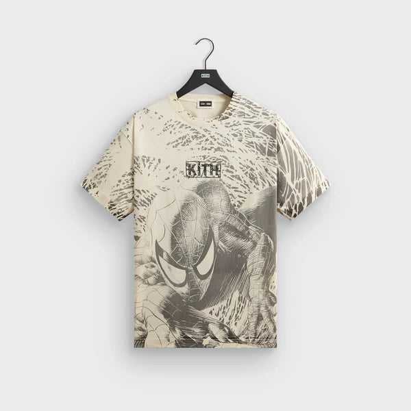 Marvel | Kith Spiderman All-Over Printed Vintage Tee