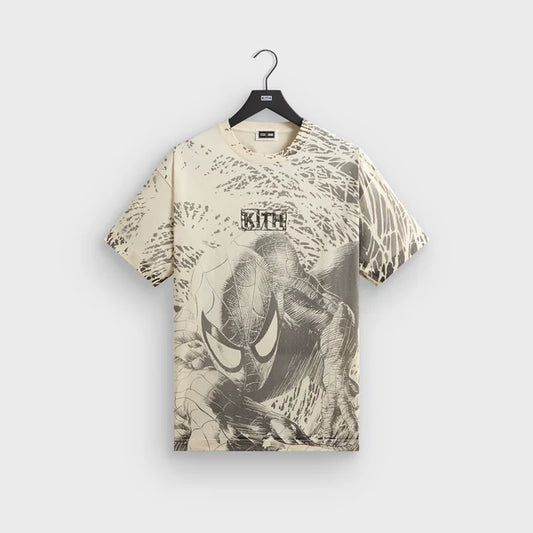 Marvel | Kith Spiderman All-Over Printed Vintage Tee