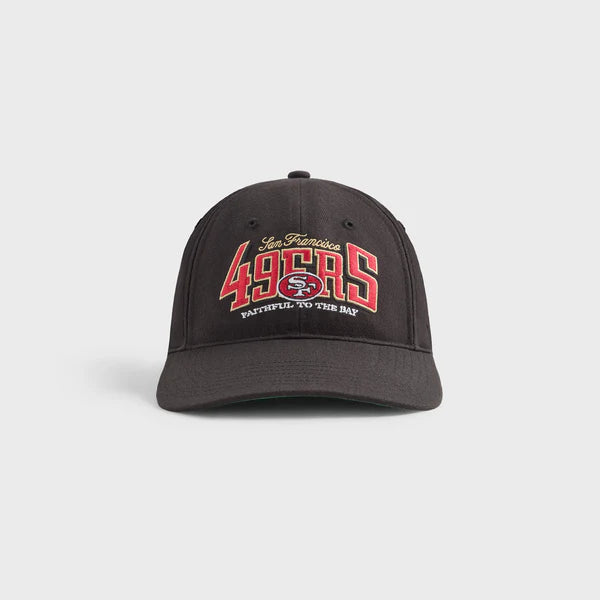 Kith & '47 for the NFL San Francisco 49ers Wool Blend Franchise LS Cap - Black