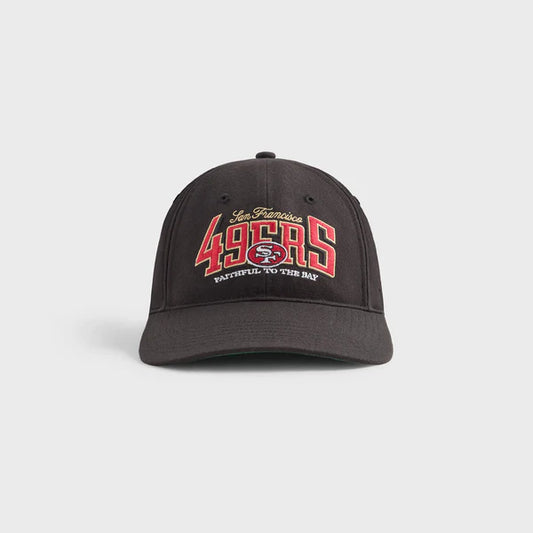 Kith & '47 for the NFL San Francisco 49ers Wool Blend Franchise LS Cap - Black