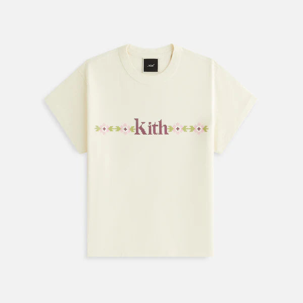 Kith Women Mulberry Needlepoint Vintage Tee