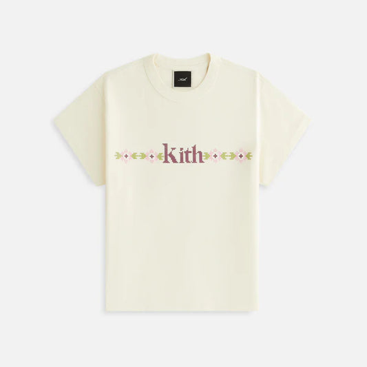 Kith Women Mulberry Needlepoint Vintage Tee