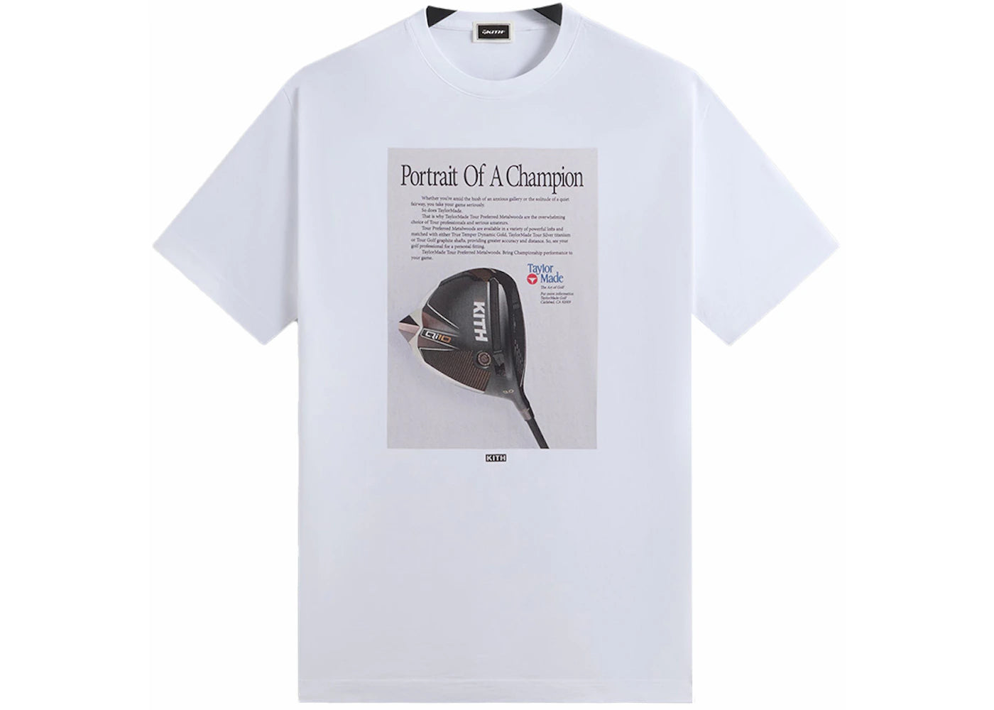 Kith TaylorMade Champion Vintage Tee White