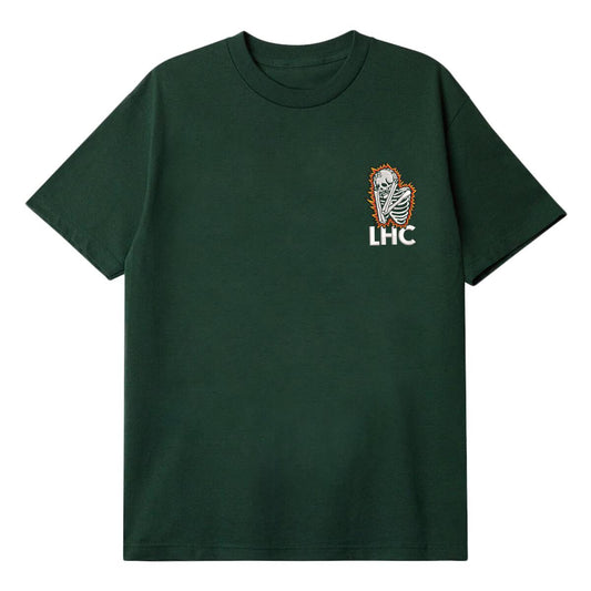 Lonely Hearts Club 'Embroidered' T-Shirt Green