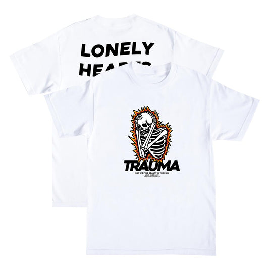 Lonely Hearts Club 'Trauma' T-Shirt White