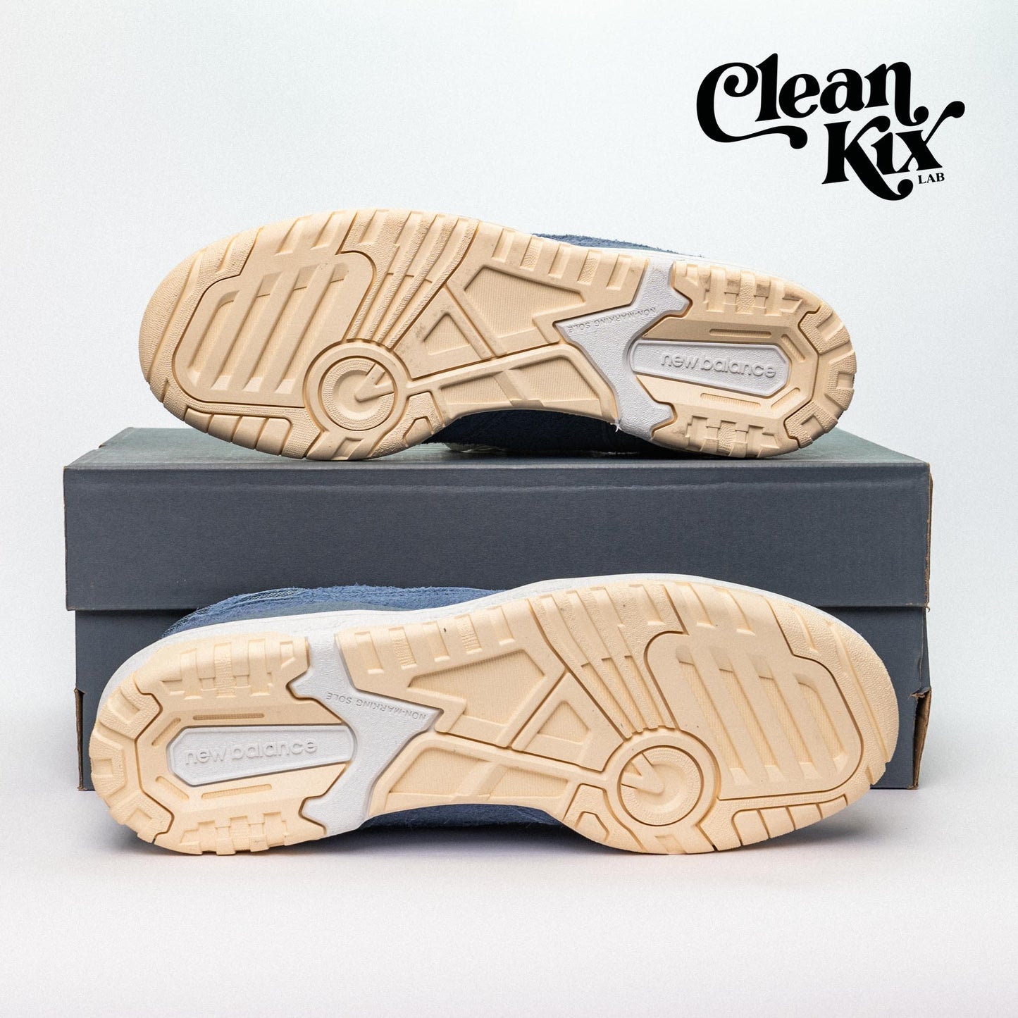 New Balance 550 Suede Arctic Grey