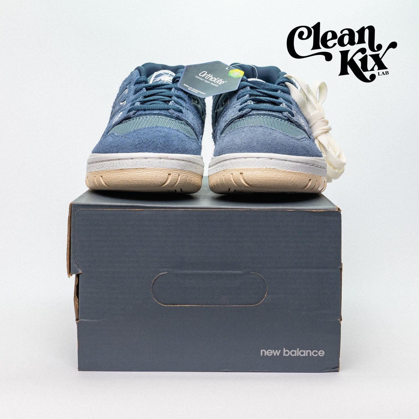 New Balance 550 Suede Arctic Grey