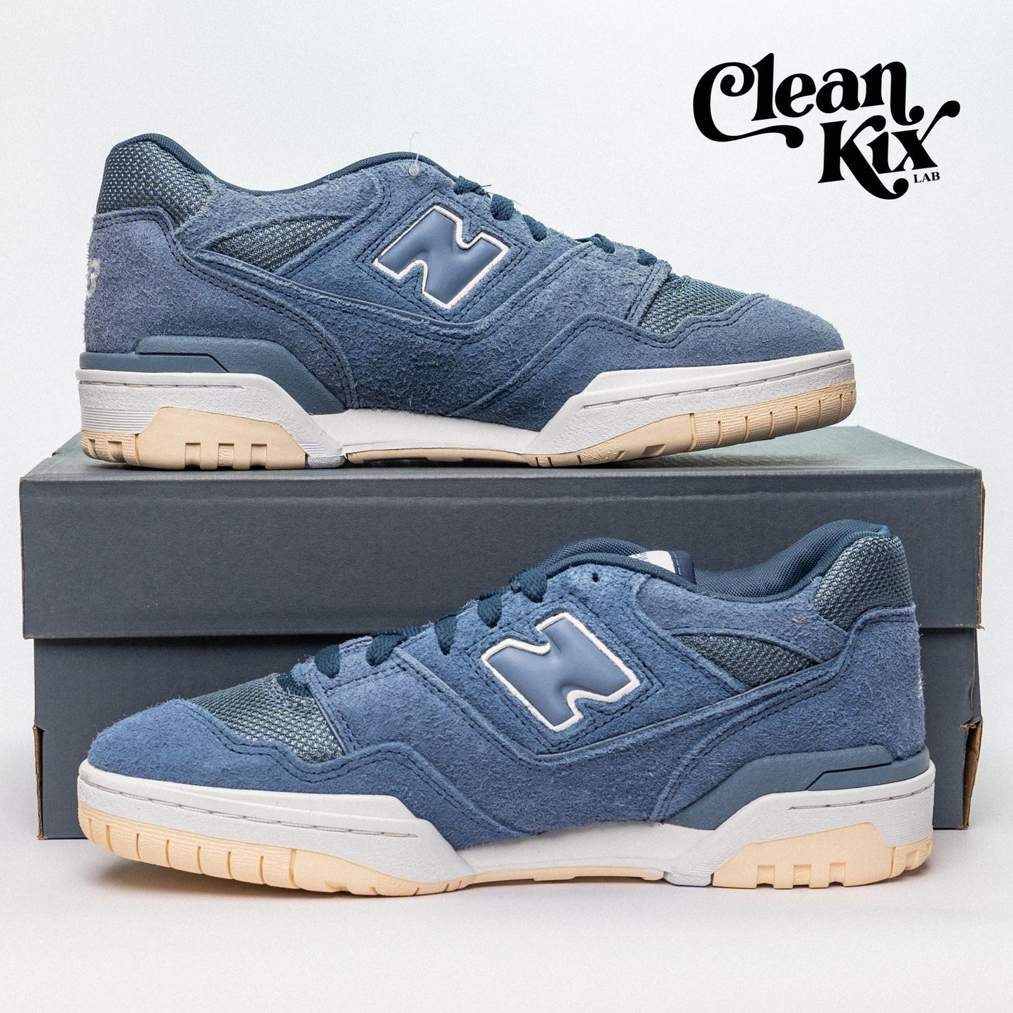 New Balance 550 Suede Arctic Grey