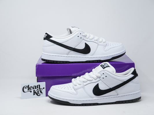 Nike SB Dunk Low 'White/Black' Pro