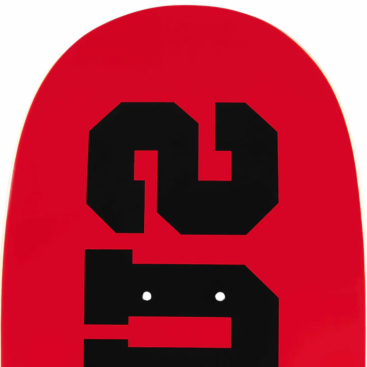 Supreme Reverse Skateboard Red 8.25" x 32"