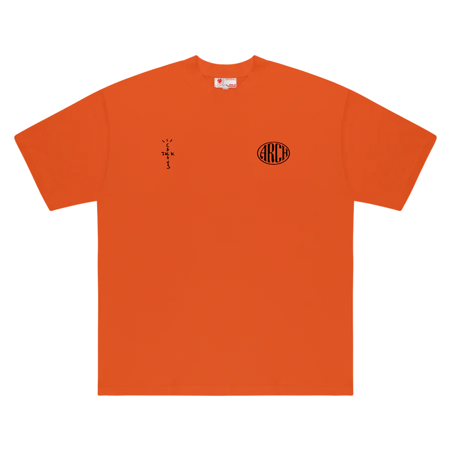 CJ x ARCH Cactus Skate Tee (Orange)