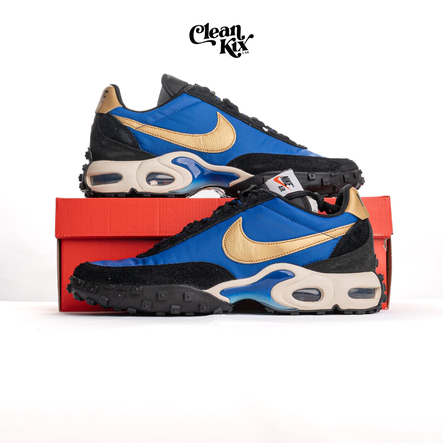Air Max Waffle Racer SP Hyper Blue Metallic Gold