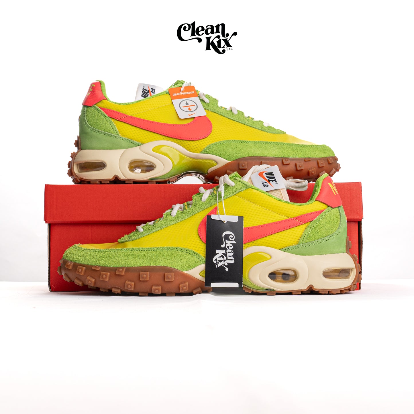 Nike Air Max Waffle Racer SP Sprinter Green Electrolime