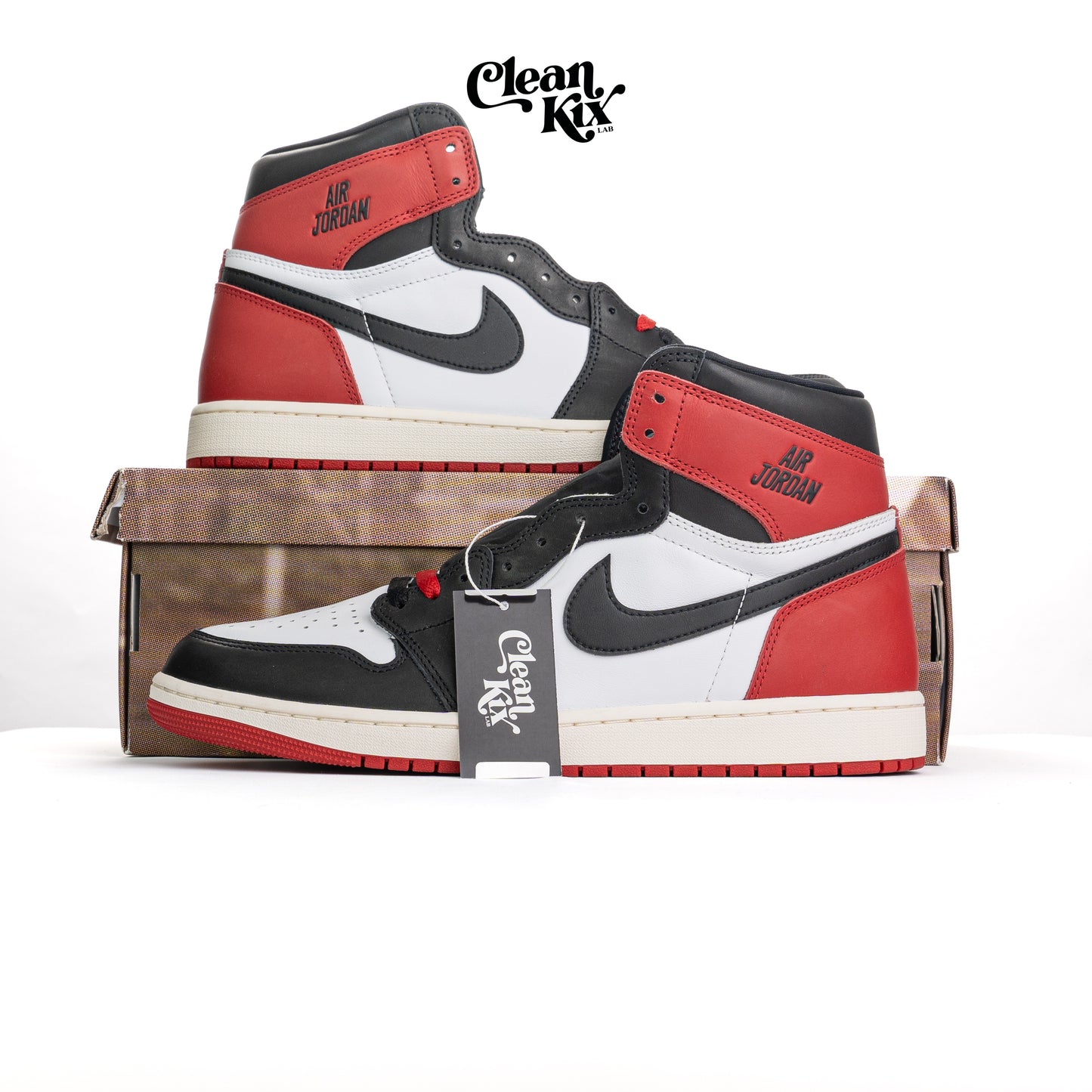 Jordan 1 Retro High OG Black Toe Reimagined