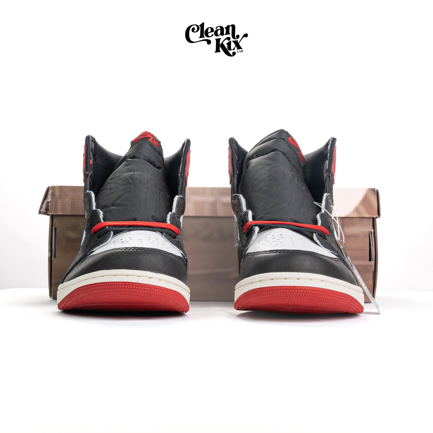 Jordan 1 Retro High OG Black Toe Reimagined