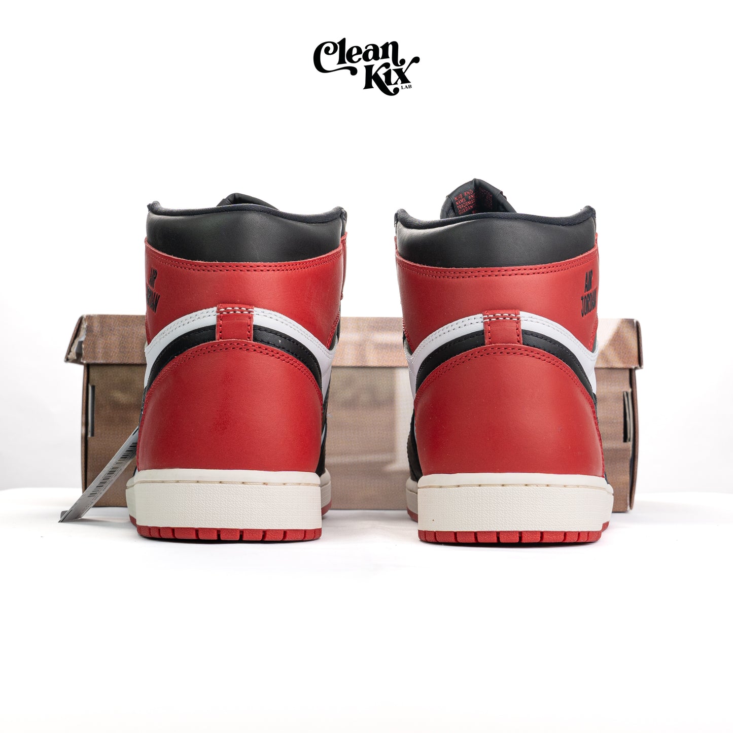 Jordan 1 Retro High OG Black Toe Reimagined