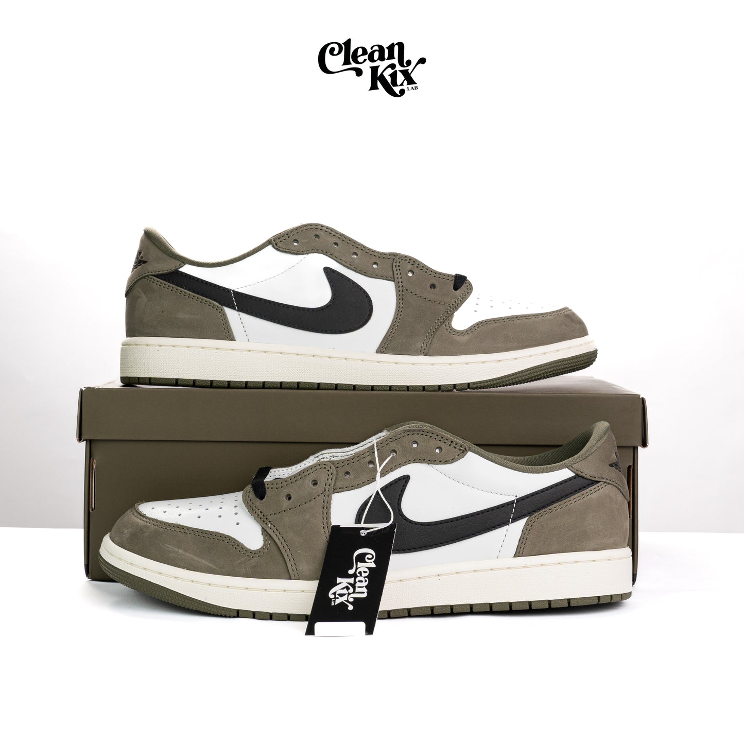 Jordan 1 Retro Low "Medium Olive"