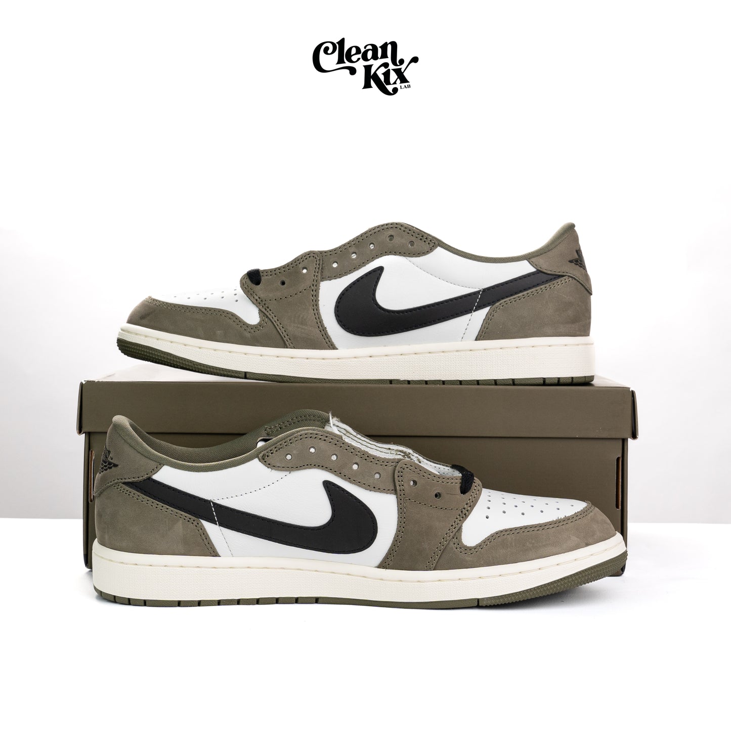 Jordan 1 Retro Low "Medium Olive"