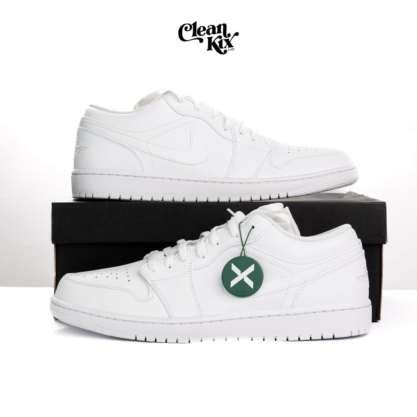 Jordan 1 Low Triple White
