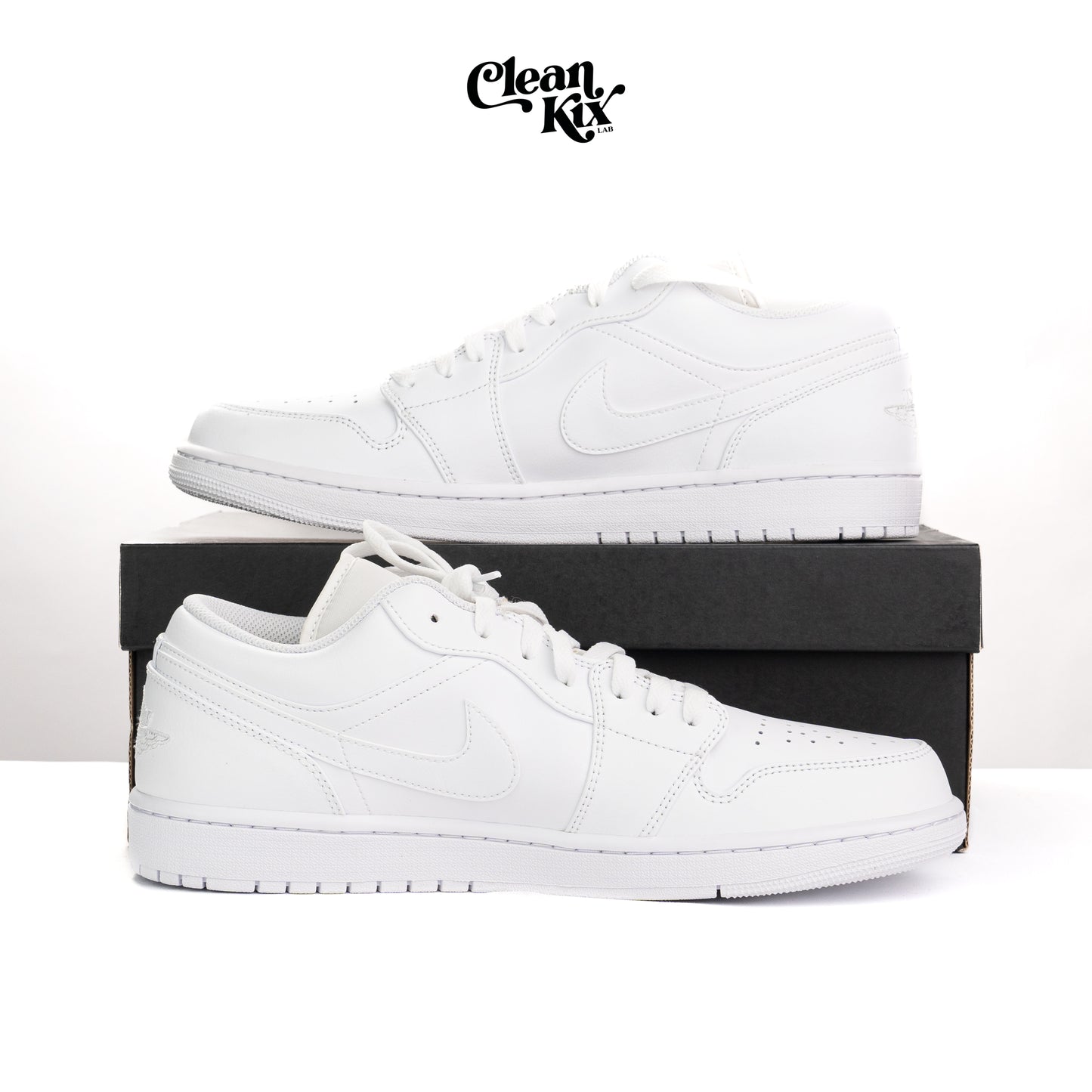 Jordan 1 Low Triple White