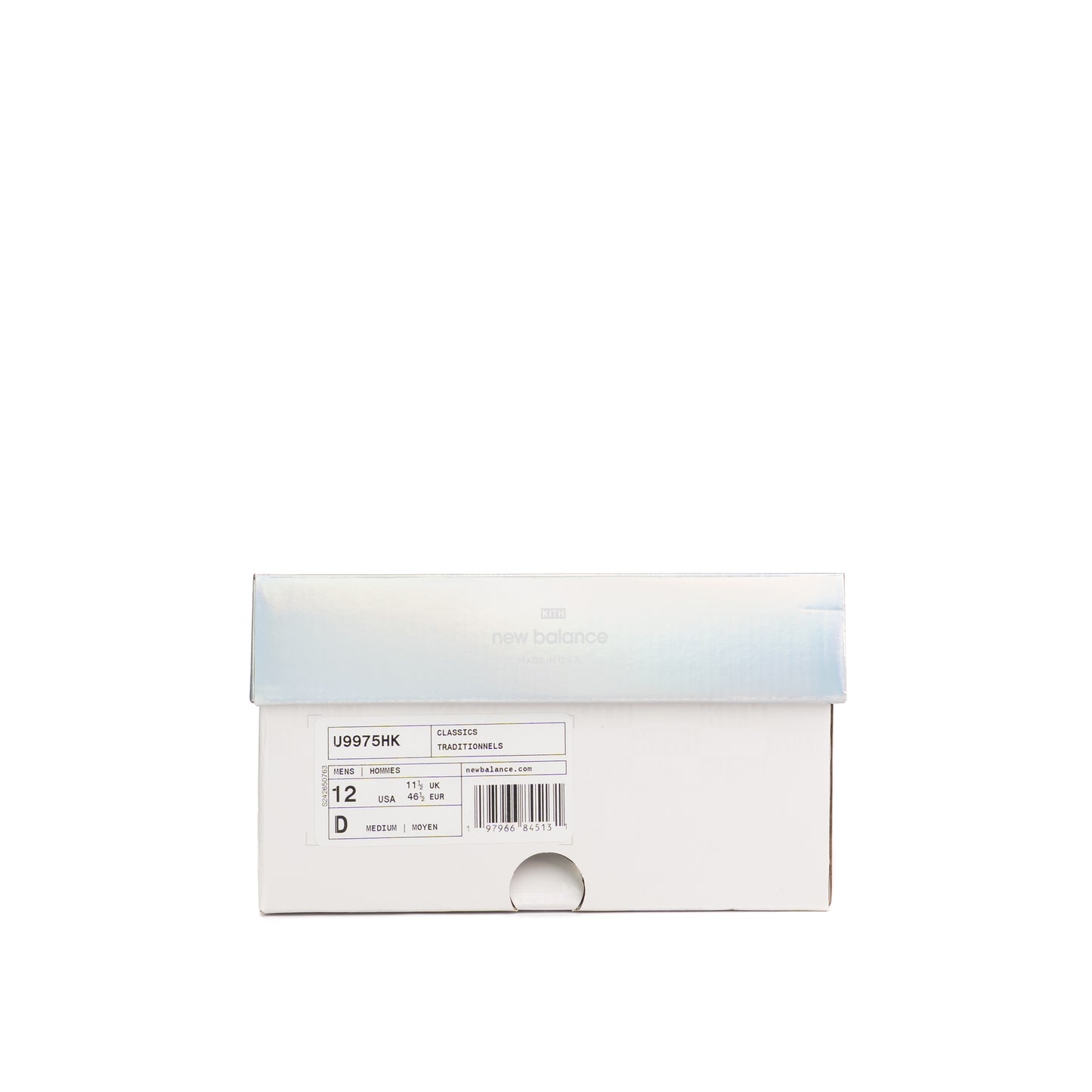 Ronnie Fieg & New Balance Made in USA 997.5 - White / Marshmallow / Angora