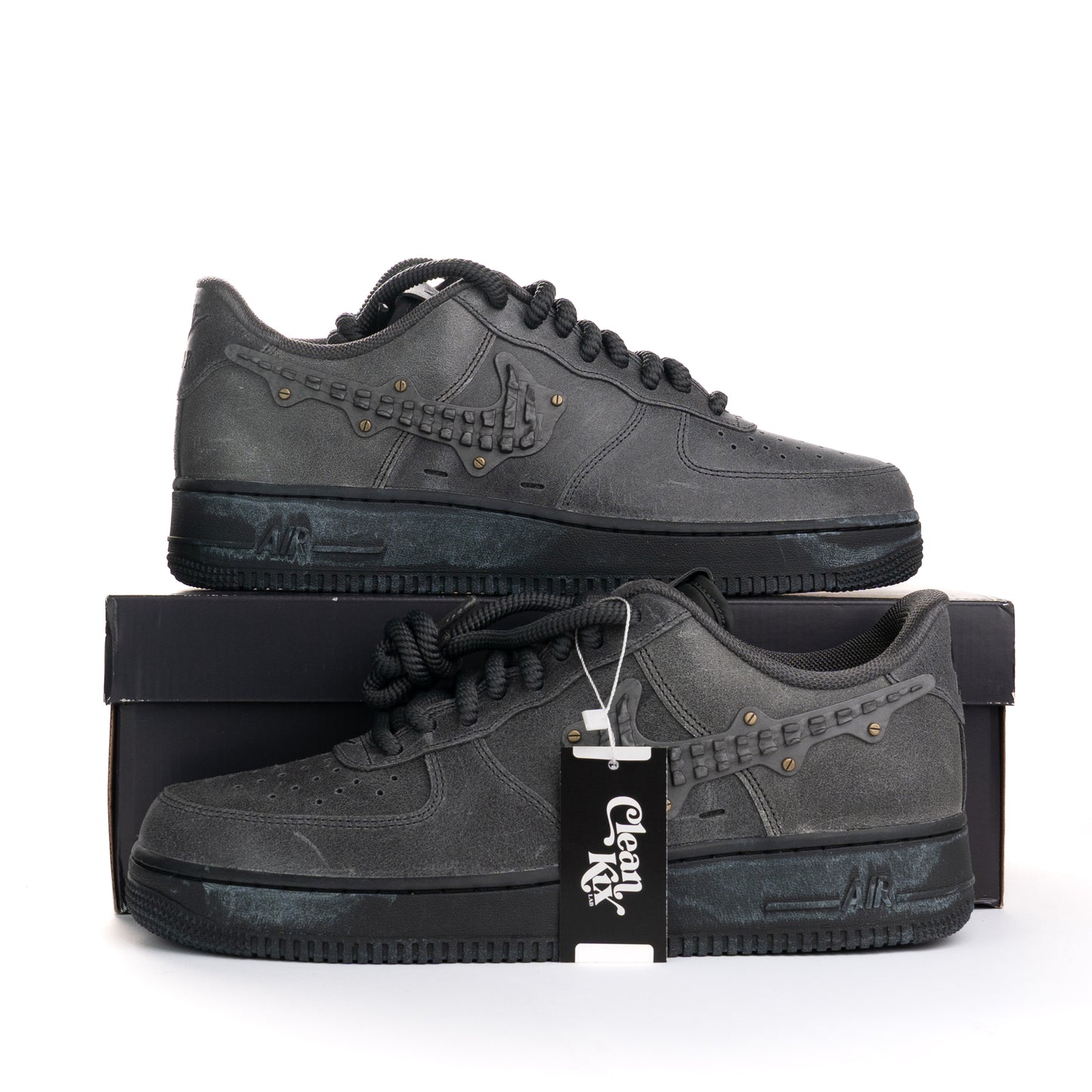 AF1 Low Metalwork Medium Ash Anthracite