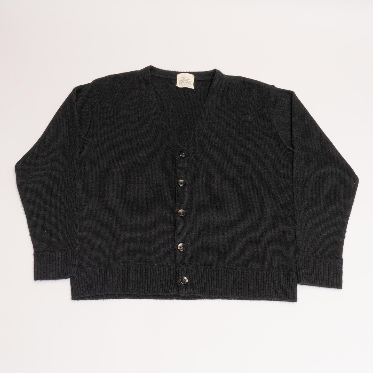 Black Imperial Knitting Company Knit Cardigan