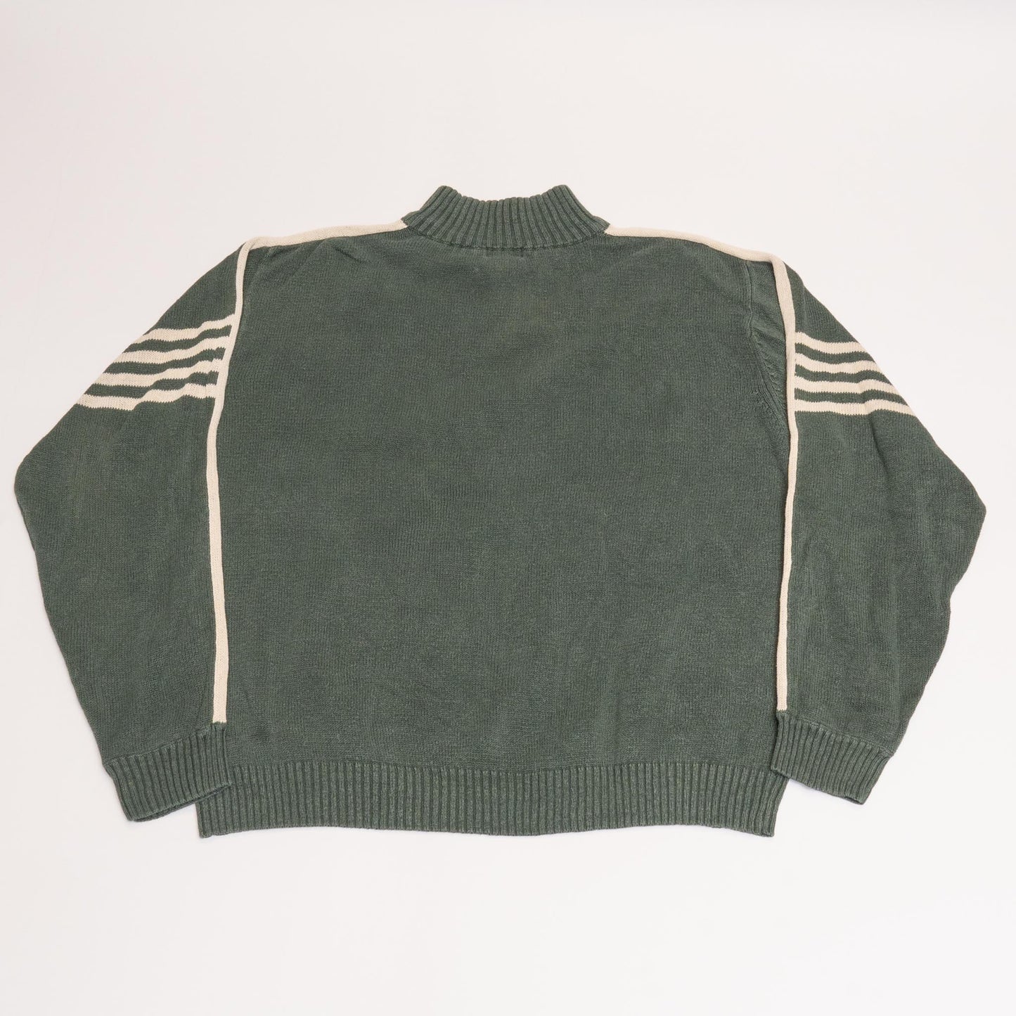 Green Baileys Point Knit Quarter Zip