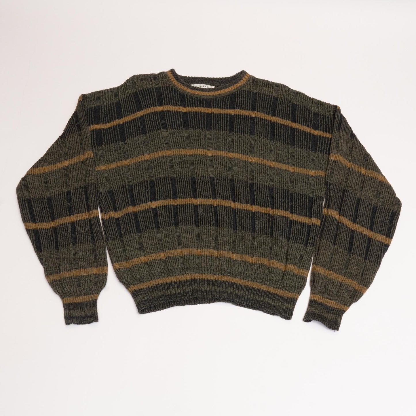 Green Steeple Chase Knit Sweater