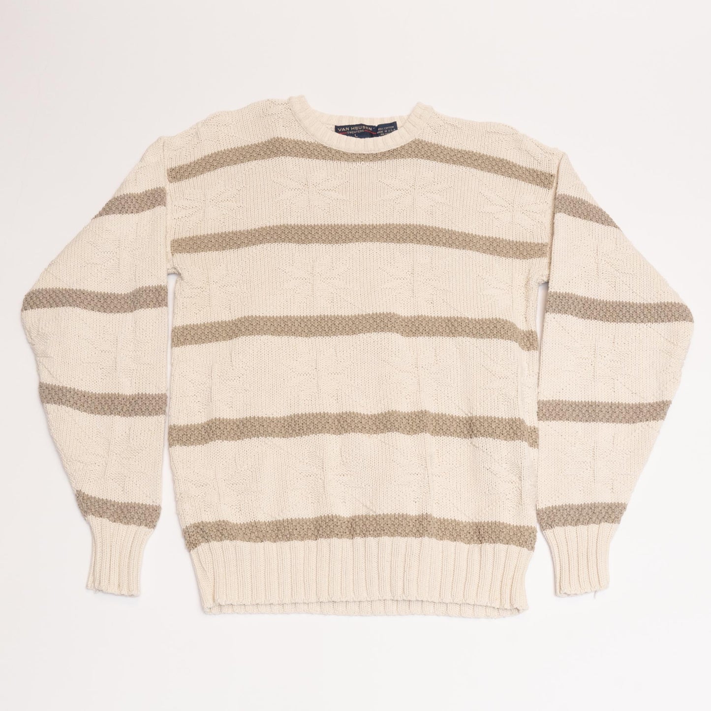 White Snow Design Van Heusen Knit Sweater
