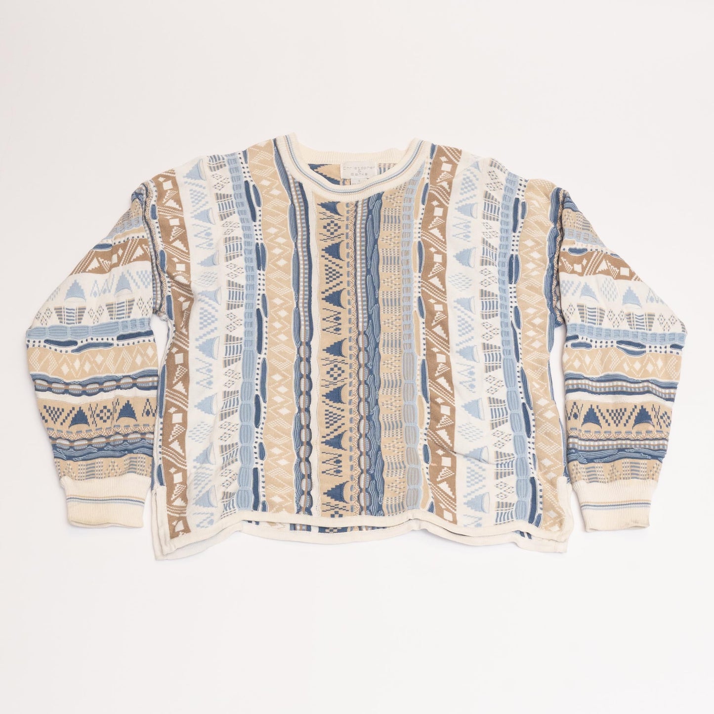 Creamy Christopher & Banks Coogie Like Knit Sweater