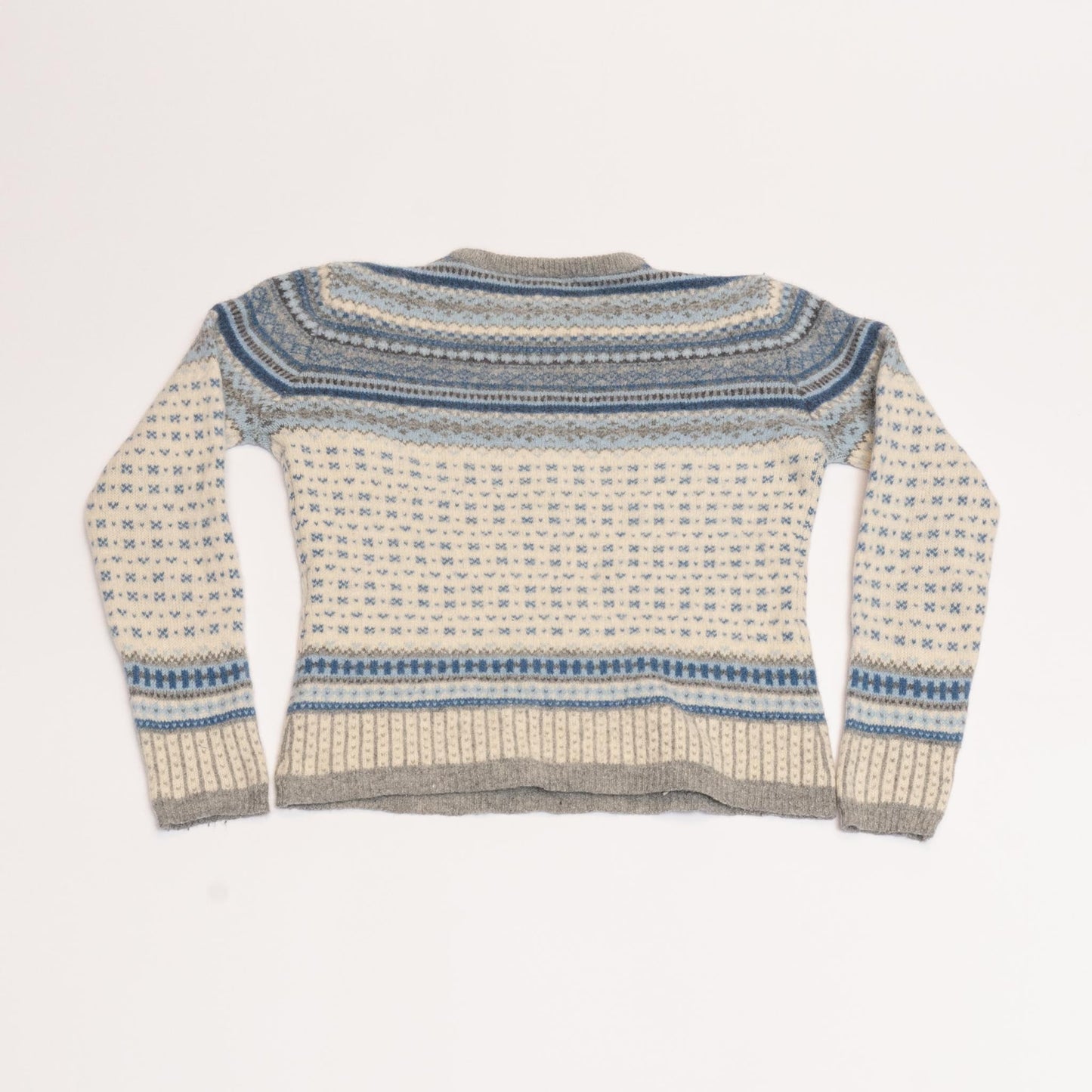 Blue/White/Grey Great Northwest Knit Sweater