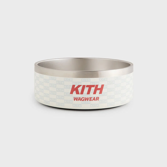 Kith for Wagwear Metal Dog Bowl