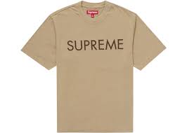 Supreme Capital S/S Top - Brown