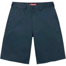 Supreme Work Shorts - Navy