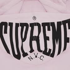 Supreme Warm Up Hooded Sweatshirt - Pink