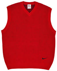 Supreme Nike Sweater Vest - Red